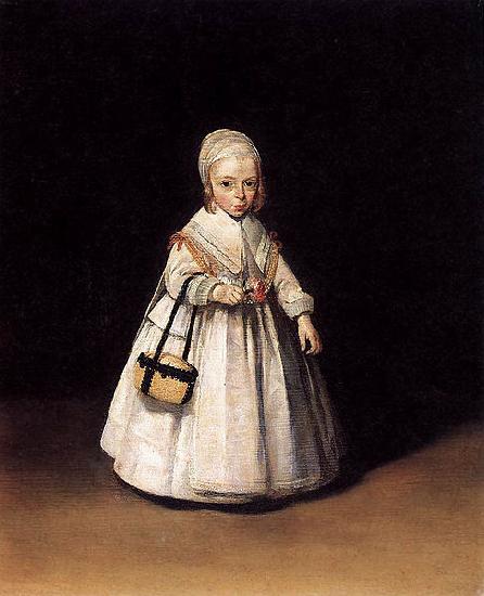 Gerard ter Borch the Younger Portrait of Helena van der Schalcke (1646-1671). Germany oil painting art